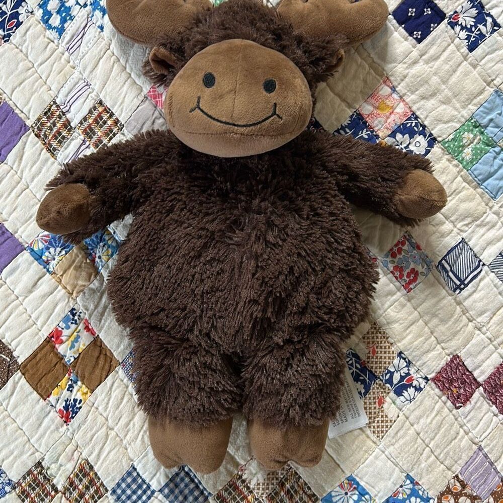 Warmies Moose Hot Pack Cold Pack Stuffed Plush Boo Boo